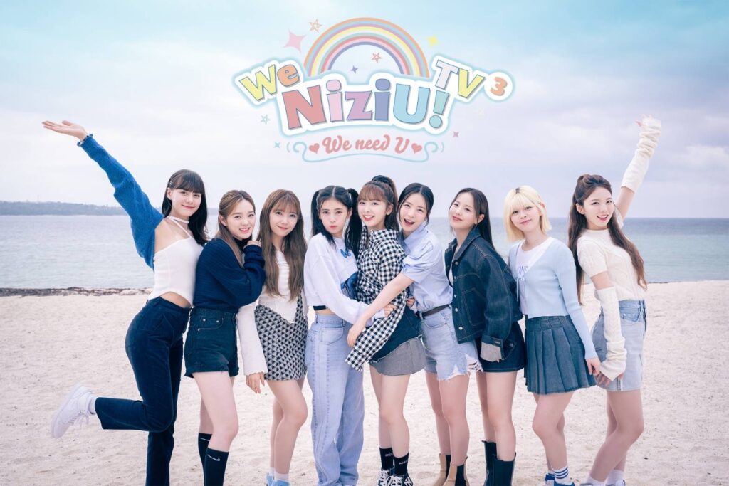We NiziU TV ロケ画像