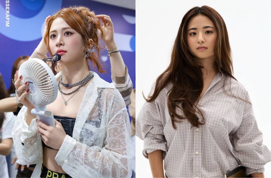 LESSERAFIM（ルセラフィム）ユンジン&妹レイチェル画像