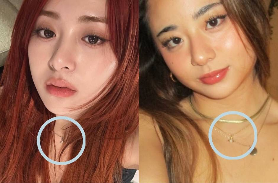 LESSERAFIM（ルセラフィム）ユンジン&妹レイチェル画像